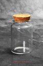 Hexenshop Dark Phönix Glasflasche mit Korken 80 ml